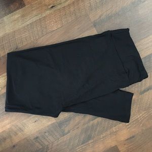 LuLaRoe Black TC2 Leggings
